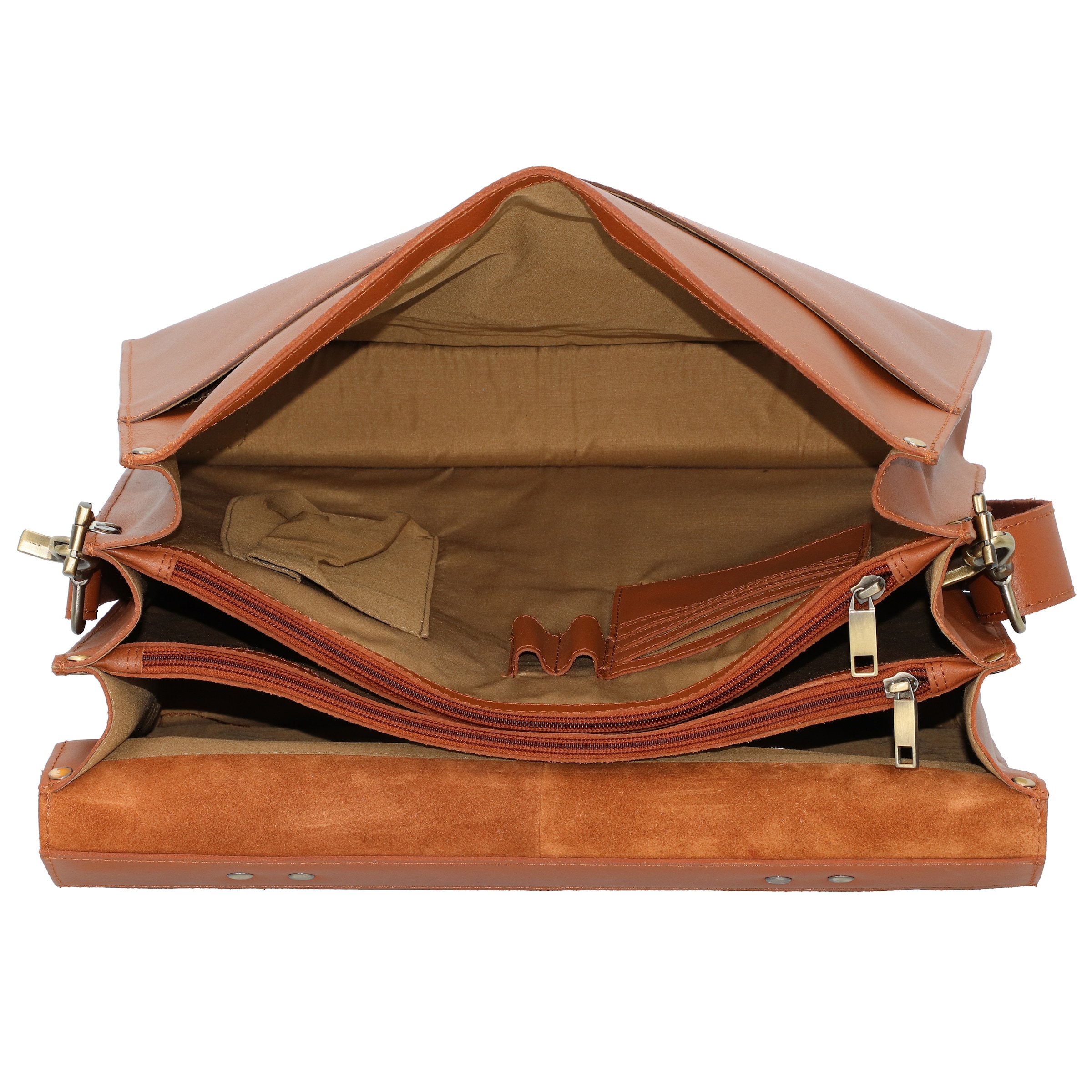 Burkely Document bag 'Vintage Dean' in Brown