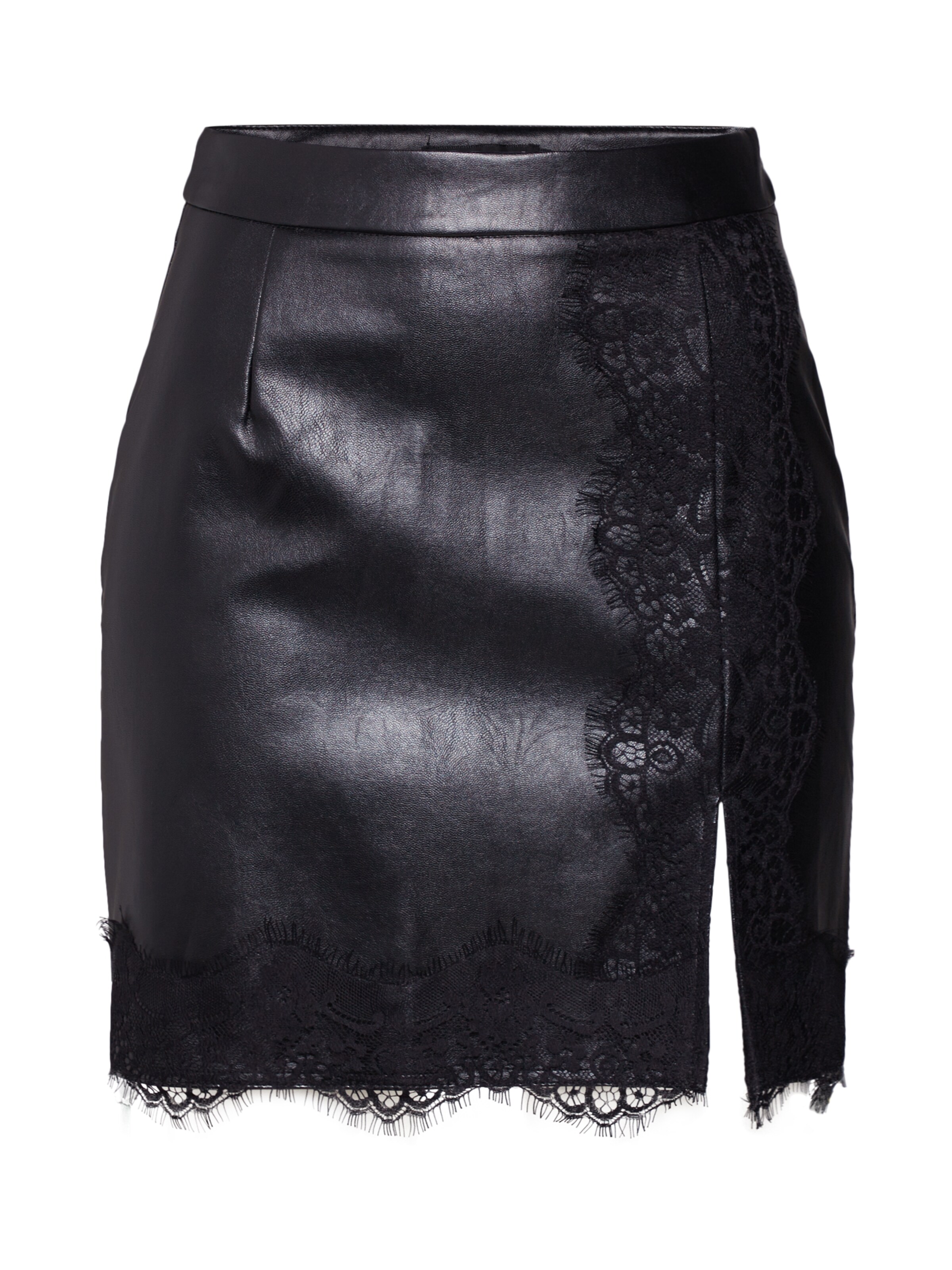 Missguided - Rok in de kleur Zwart