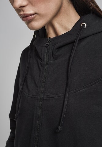 Urban Classics Sweatjacke in Schwarz