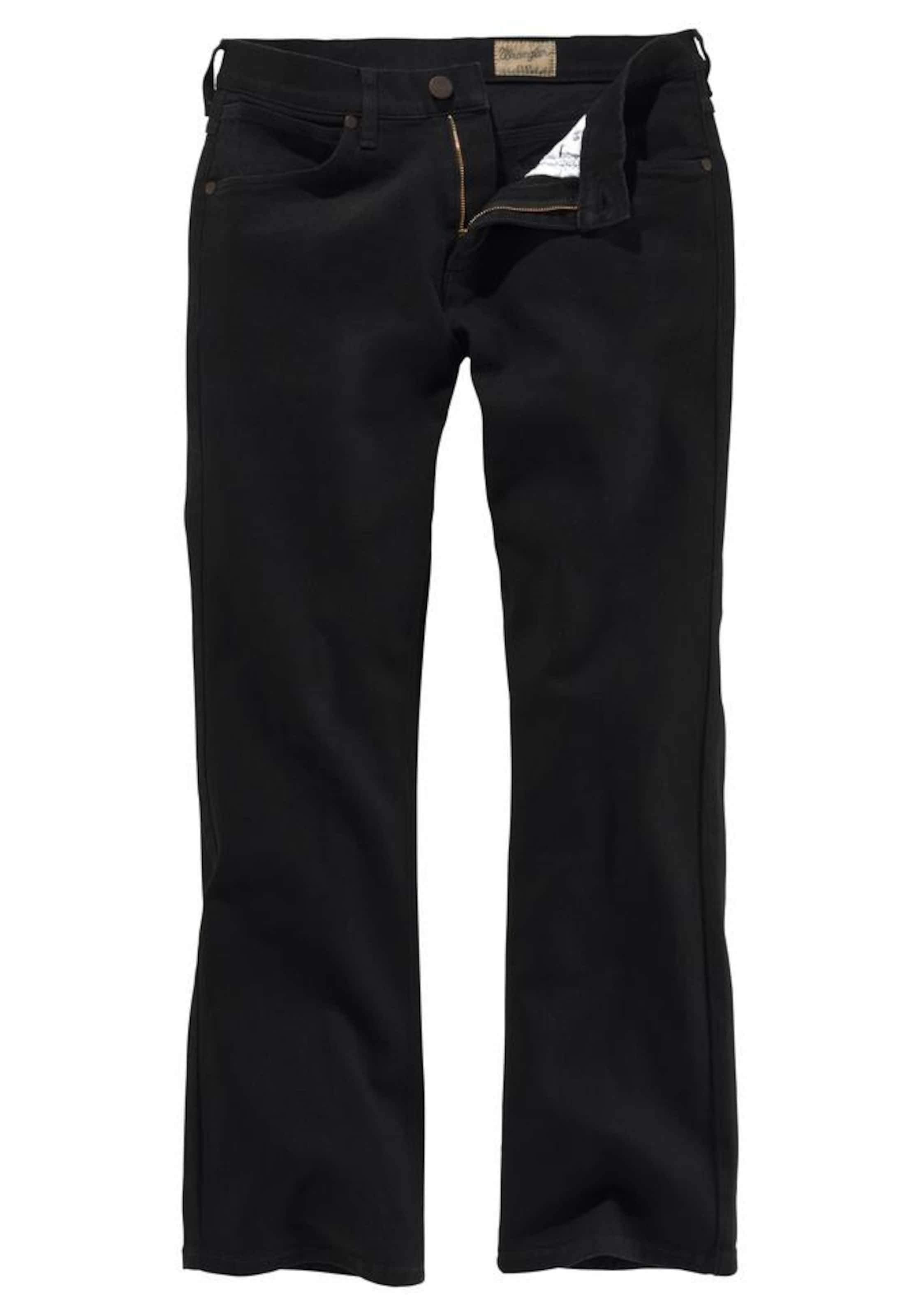 WRANGLER Bootcut Bootcut-Jeans 'Jacksville' in Schwarz: Vorderseite