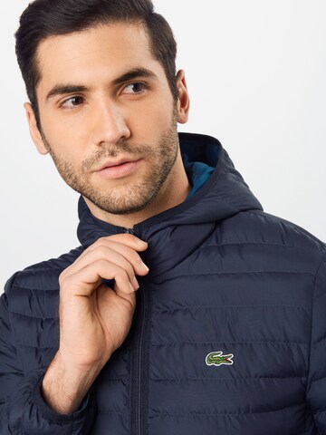 LACOSTE Regular fit Tussenjas in Blauw