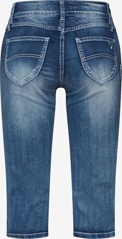 MARJO Slimfit Jeans 'Franziska' in Blauw: terug