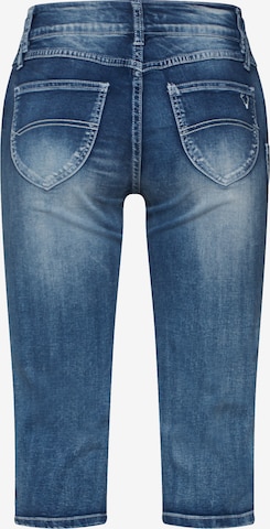 Slimfit Jeans 'Franziska' de la MARJO pe albastru: spate