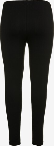 Skinny Leggings de la Ulla Popken pe negru: spate