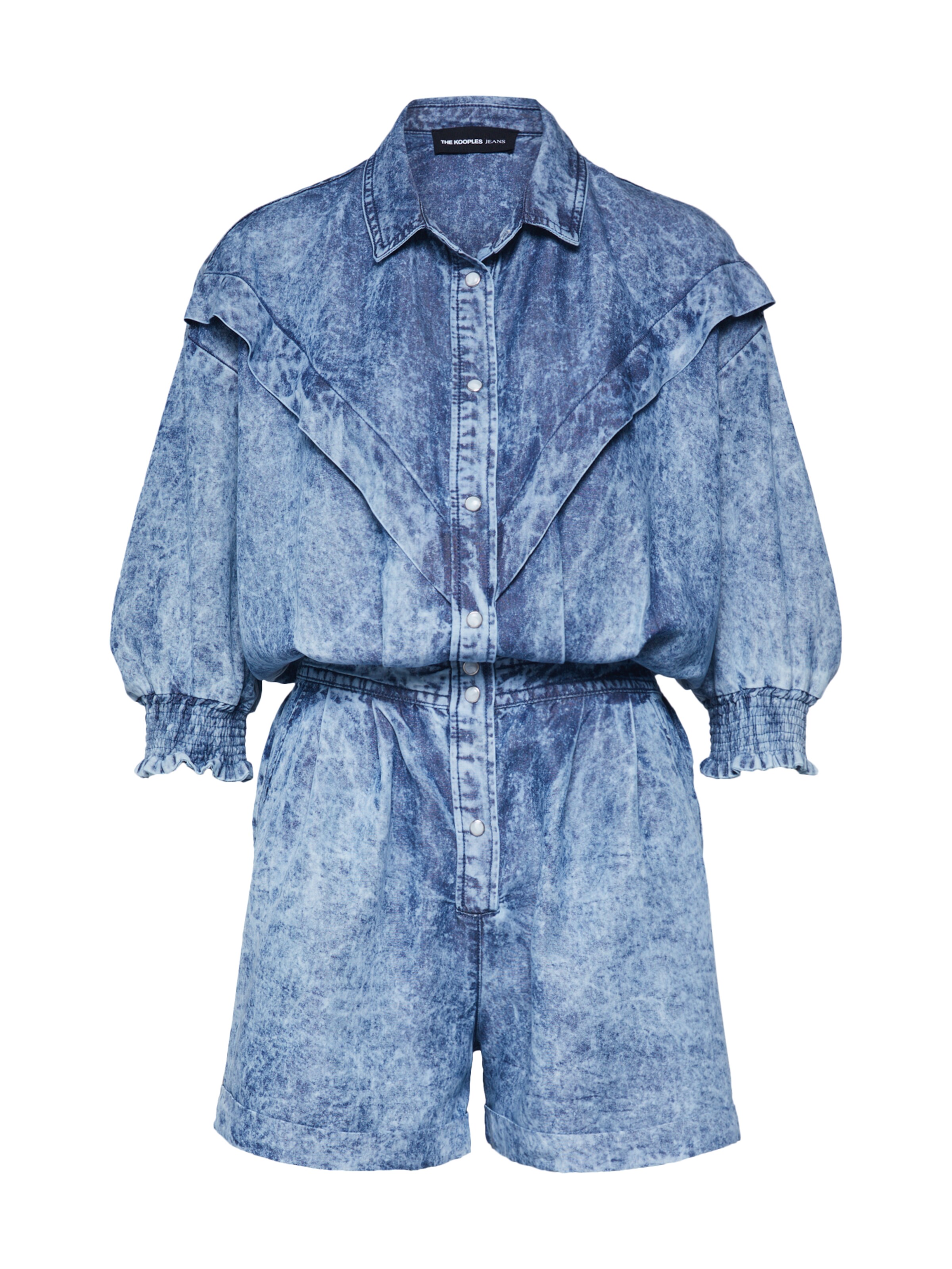 THE KOOPLES SPORT - Jumpsuit 'FCOM19000J' in de kleur Blauw