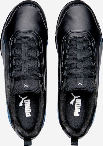 PUMA Athletic Shoes in Black: top