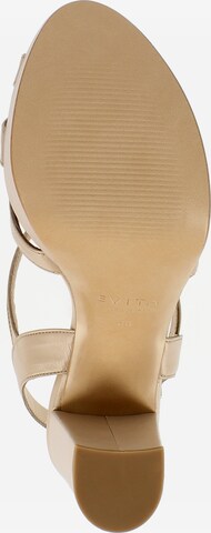 EVITA Sandalen met riem 'Lana' in Beige