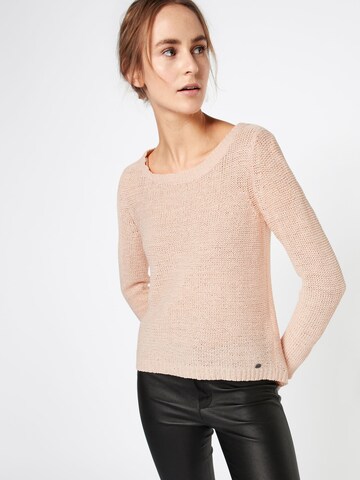 ONLY Sweater 'ONLGeena' in Pink: front