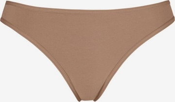 LASCANA - Tanga en beige: frente