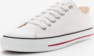 Ethletic Sneakers laag in Wit: voorkant