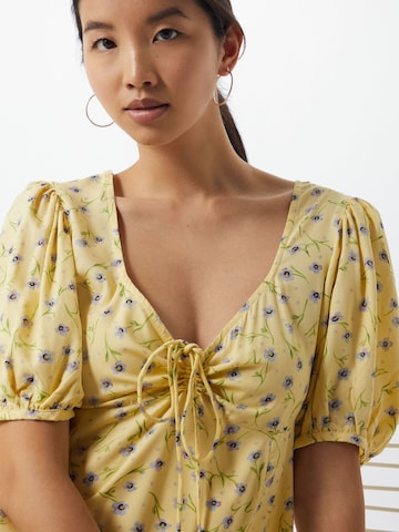 Motel Dress 'Carie' in Yellow