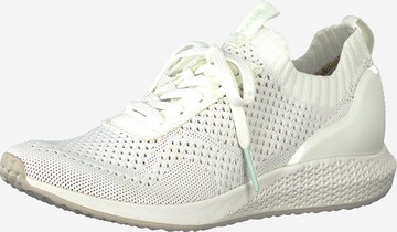 Sneaker bassa 'Fashletics' di TAMARIS in bianco: frontale