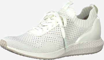 TAMARIS Sneakers laag 'Fashletics' in Wit: voorkant