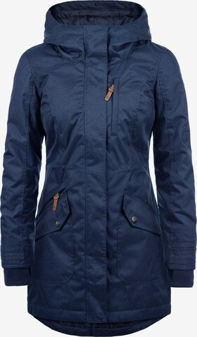 DESIRES Winter Parka 'Bella' in Blue: front