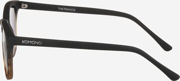 Lunettes de soleil 'Francis' Komono en noir