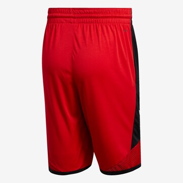 ADIDAS SPORTSWEAR Loosefit Sporthose 'Pro Madness' in Rot: predná strana