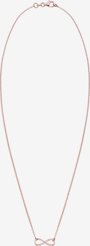 Elli DIAMONDS Necklace 'Infinity' in Gold: front