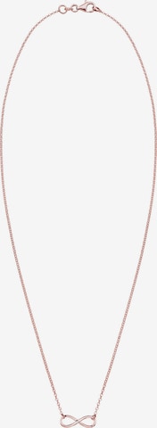 Elli DIAMONDS Ketting 'Infinity' in Goud: voorkant