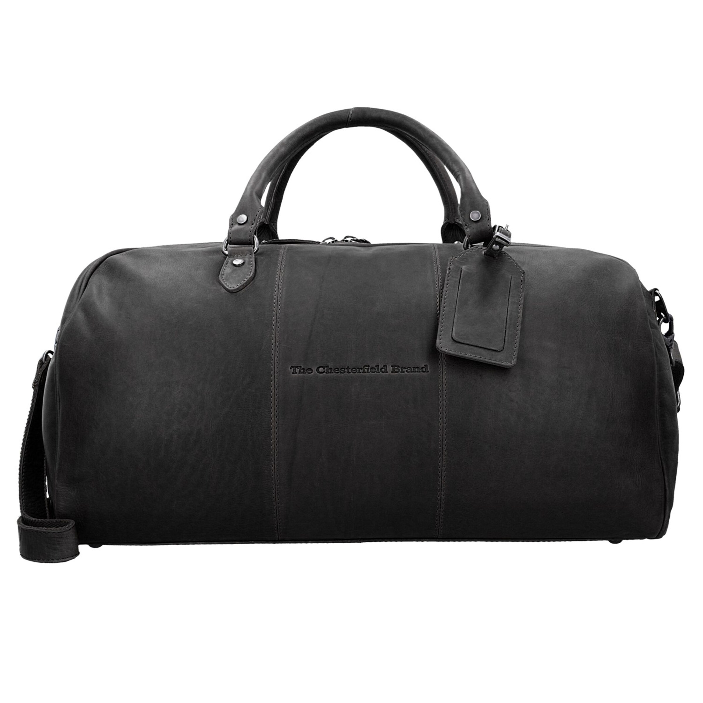 Sac week-end 'William' The Chesterfield Brand en noir : devant