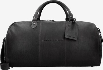 The Chesterfield Brand Weekender in Schwarz: predná strana