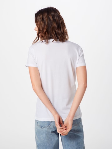 T-shirt ALPHA INDUSTRIES en blanc : derrière