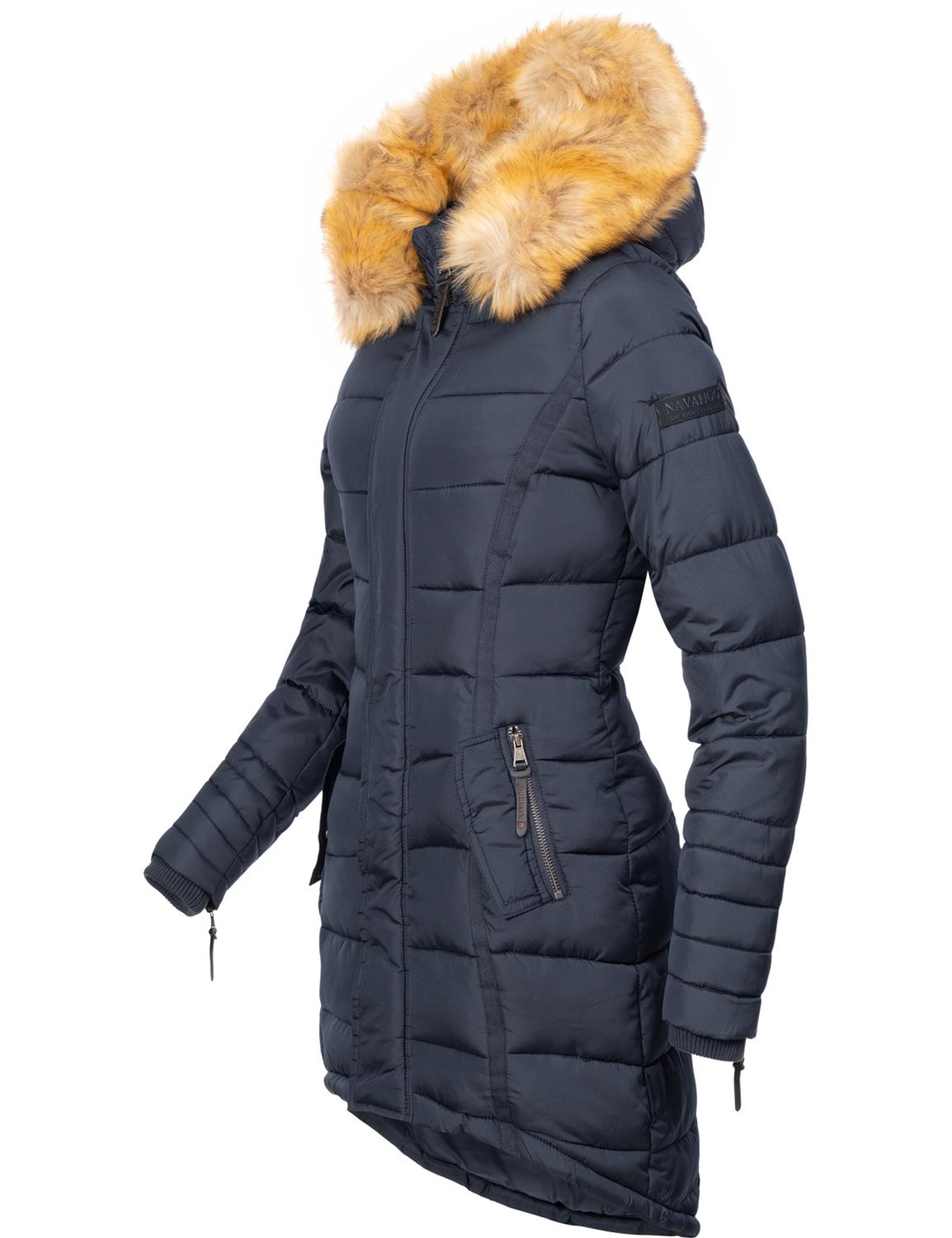 Cappotto invernale 'Papaya' di NAVAHOO in blu