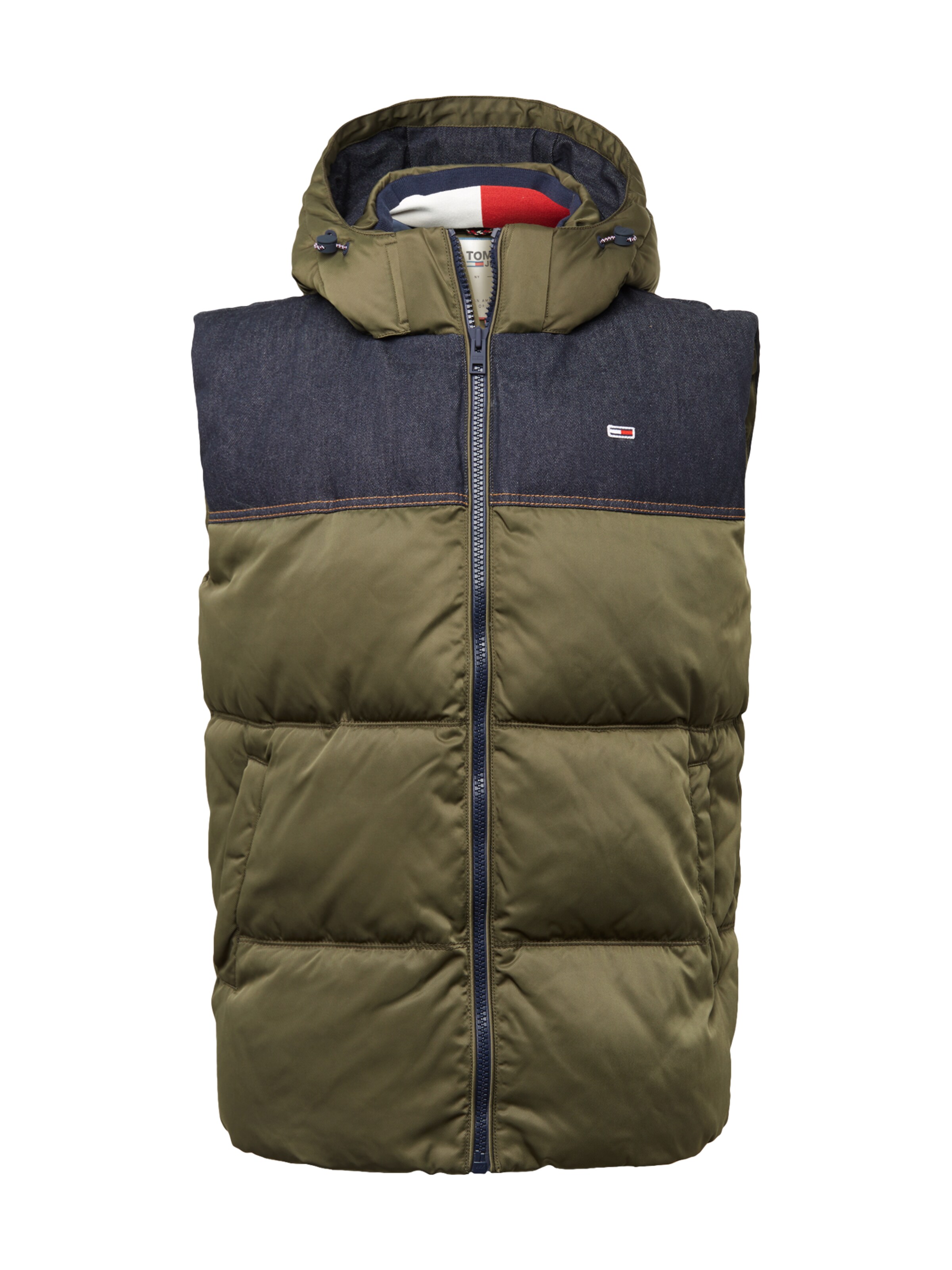 Tommy Jeans - Bodywarmer in de kleur Donkerblauw