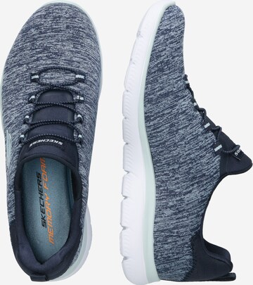 Sneaker bassa 'Summits-Quick Getaway' di SKECHERS in blu