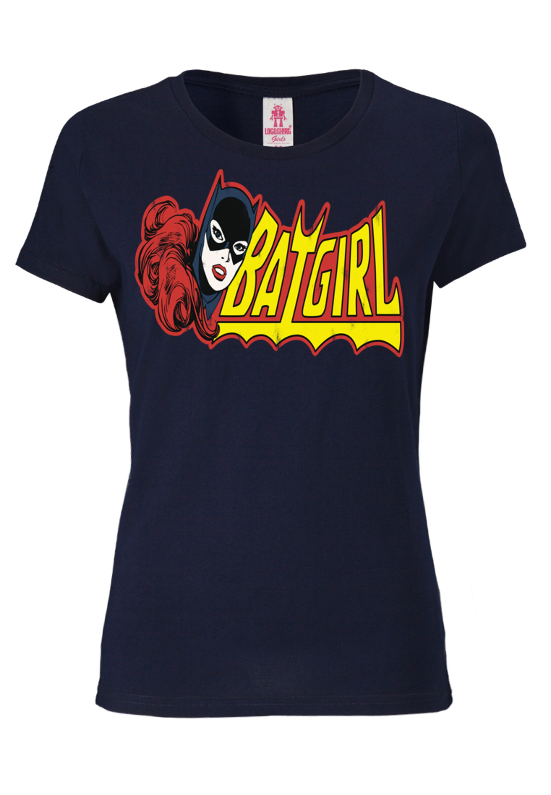 LOGOSHIRT Shirt 'Batgirl' in Night blue / Mixed colours, Item view