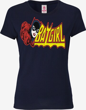 LOGOSHIRT T-Shirt 'Batgirl' in Blau: predná strana