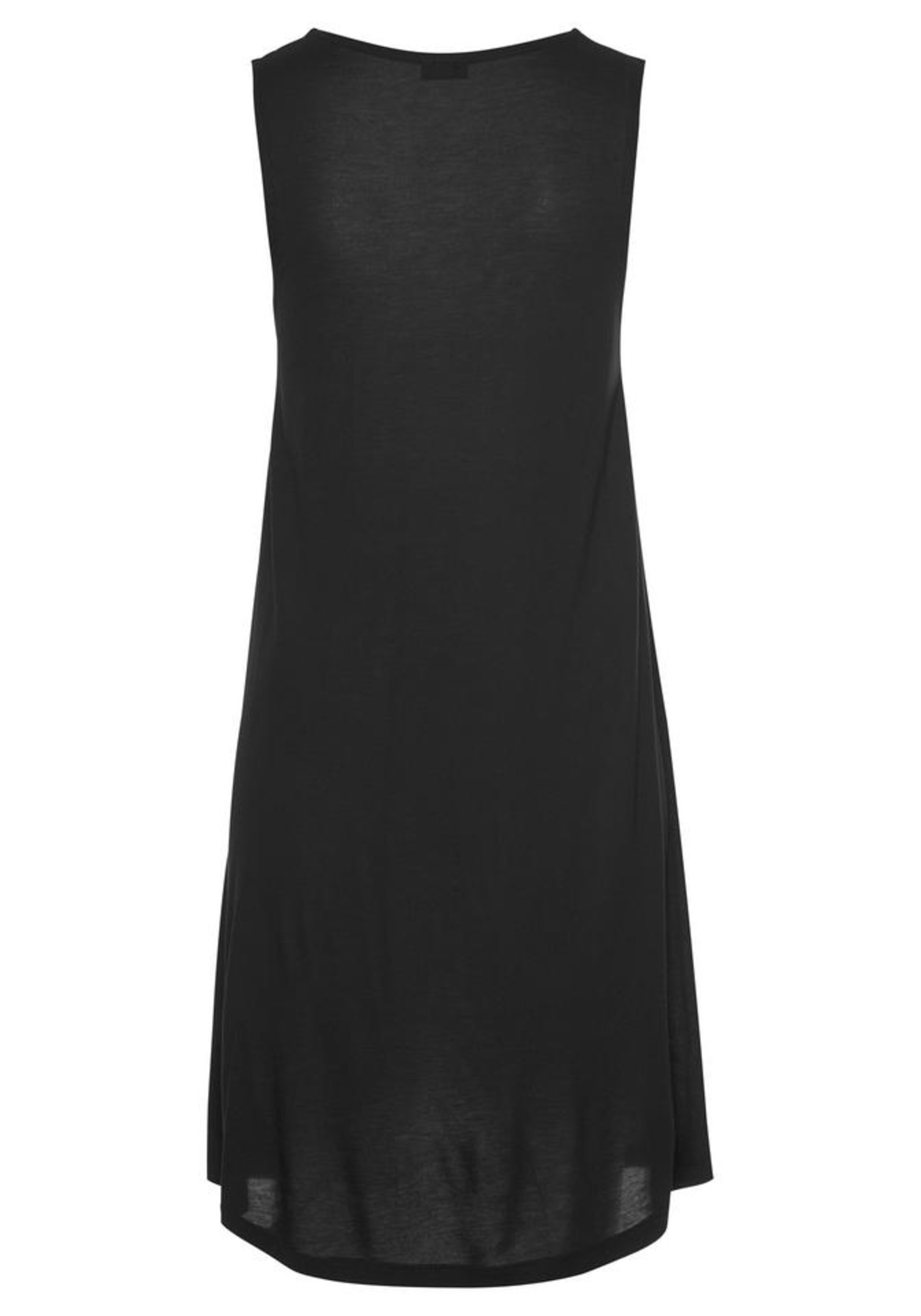 LASCANA Strandkleid in Schwarz