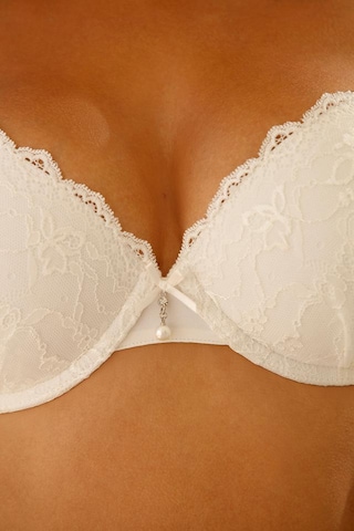 LASCANA Push-up Bra in Beige