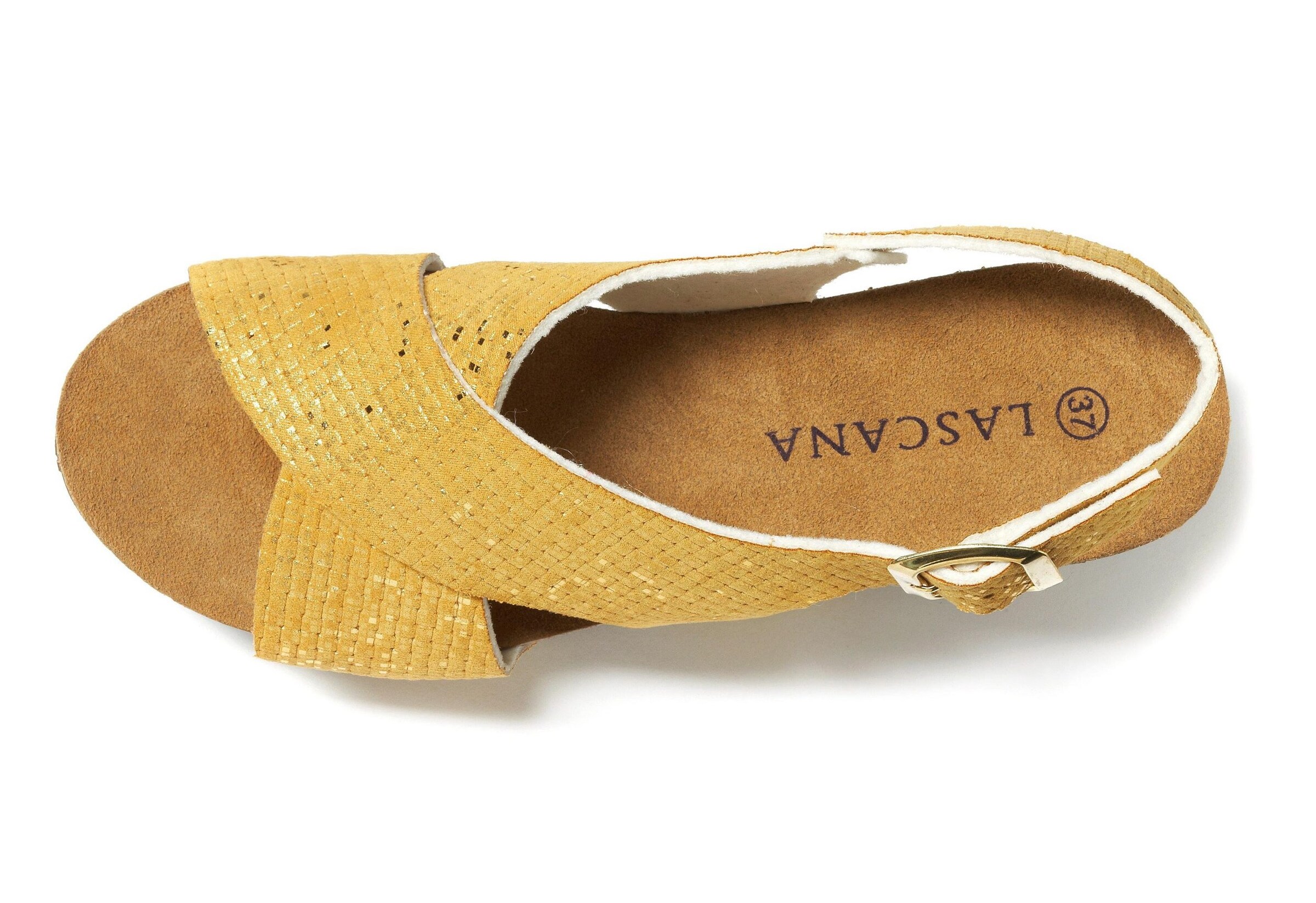 LASCANA Σανδάλι σε κίτρινο