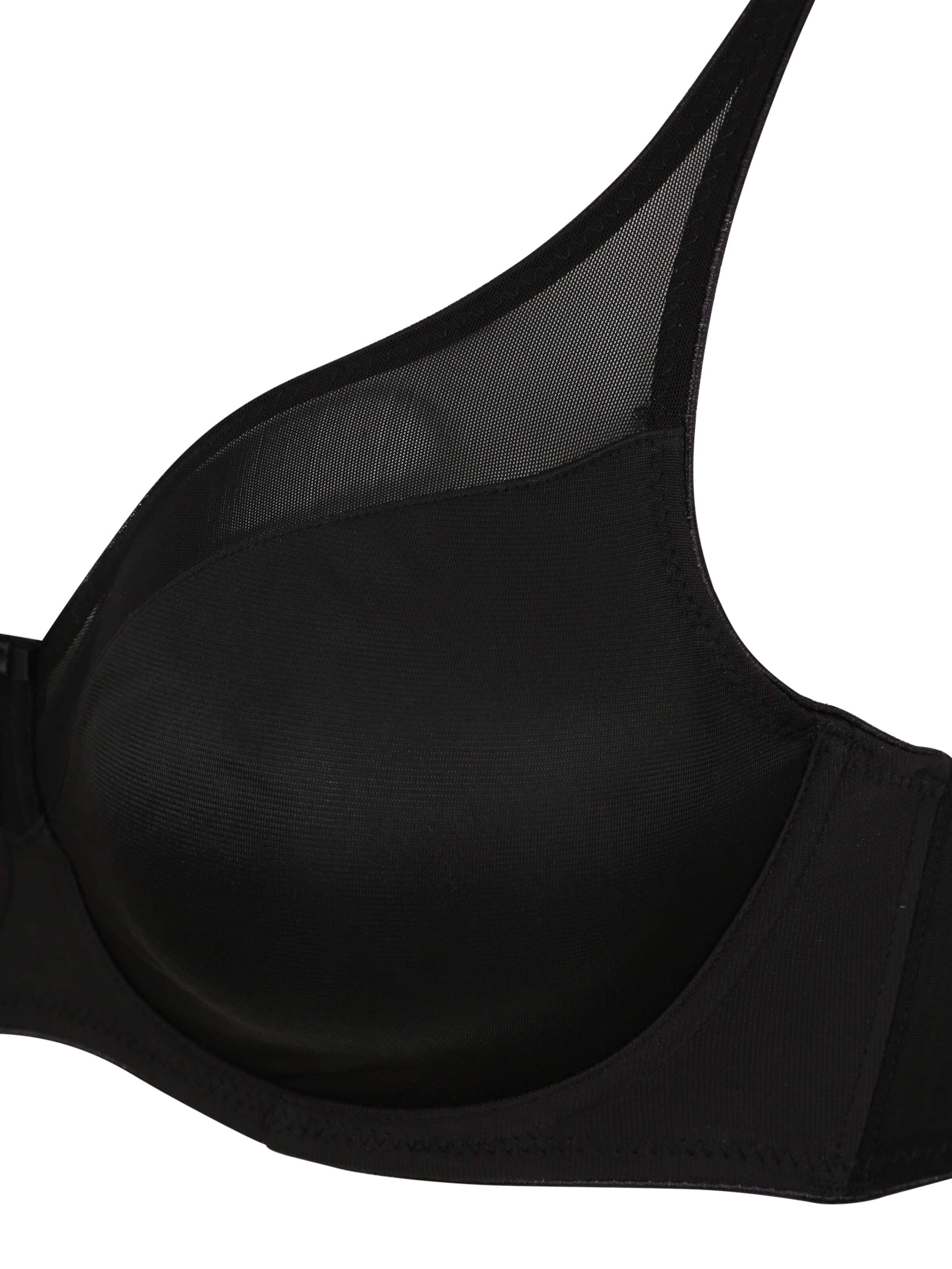 Hunkemöller Minimizer BH 'Nina' in Schwarz