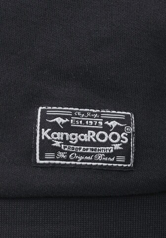 KangaROOS Sweatshirt in Black