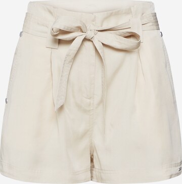 Superdry Loose fit Pleat-Front Pants in Beige: front