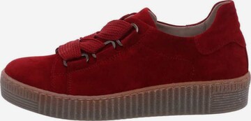 GABOR Sneakers laag in Rood