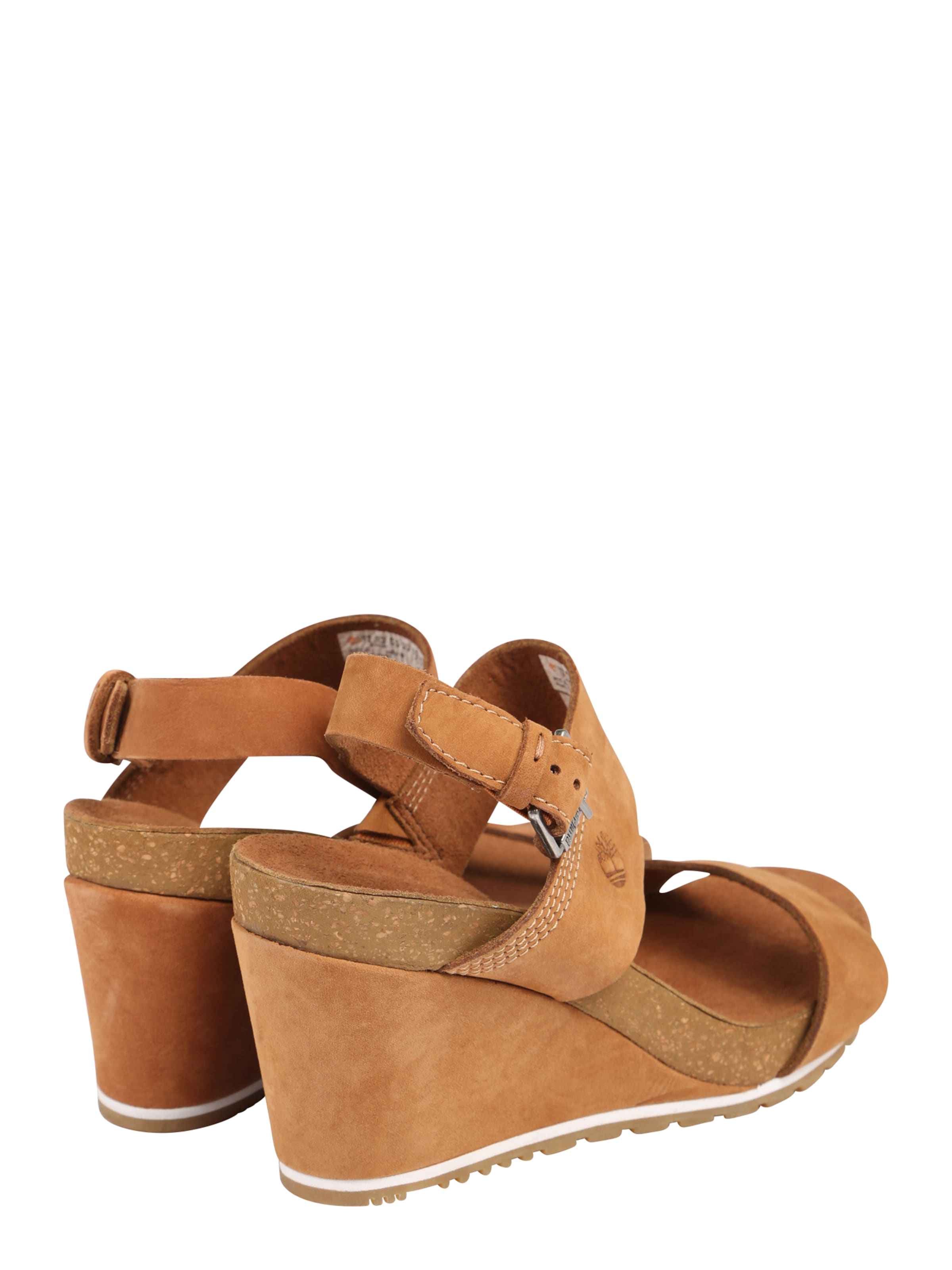 TIMBERLAND Strap Sandals 'Capri Sunset' in Brown: back