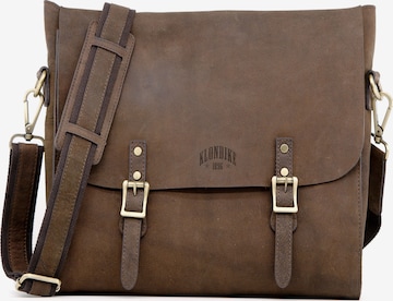 Messenger KLONDIKE 1896 en marron : devant