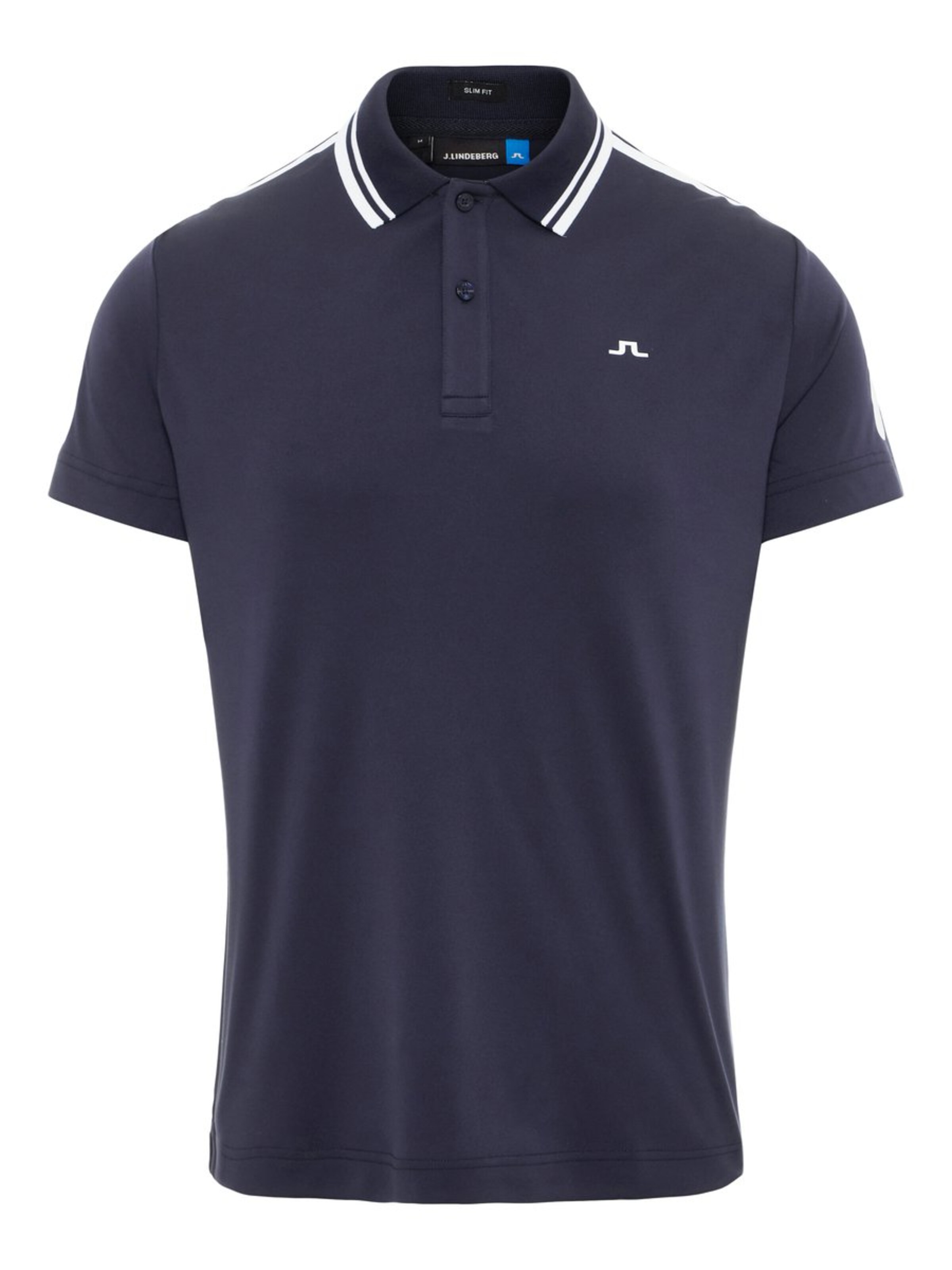 J.Lindeberg - Functioneel shirt 'Ted' in de kleur Navy
