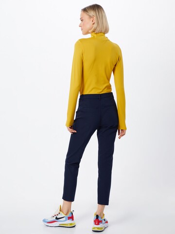 Coupe slim Pantalon à plis s.Oliver en bleu