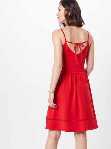 Rochie de vară 'ONLADDY STRAP DRESS JRS' de la ONLY pe roșu: spate