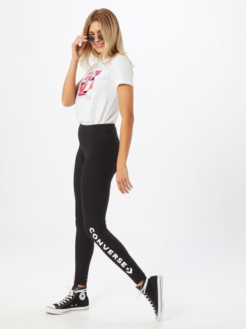 CONVERSE - Skinny Leggings em preto