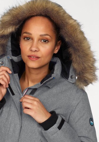 POLARINO Funktionsparka in Grau