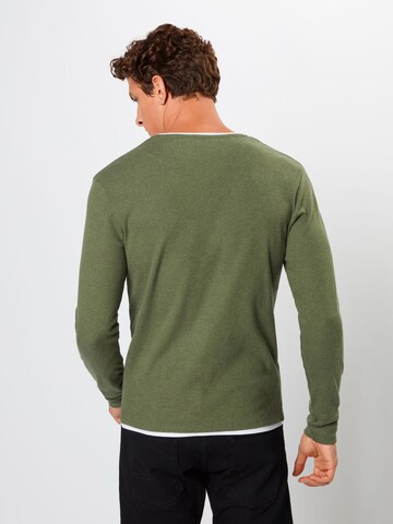 Coupe regular Pull-over 'Sarasota' Key Largo en vert : derrière