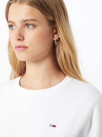 Sweat-shirt Tommy Jeans en blanc