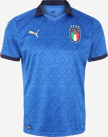 PUMA Tricot 'Italien 2021 Heim' in Blauw: voorkant