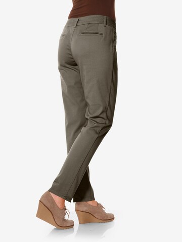 Regular Pantalon heine en vert