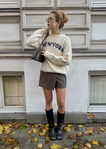 Olive Skirt And JacketLook