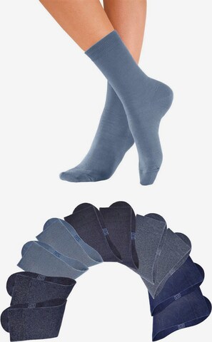 H.I.S Regular Socken in Blau